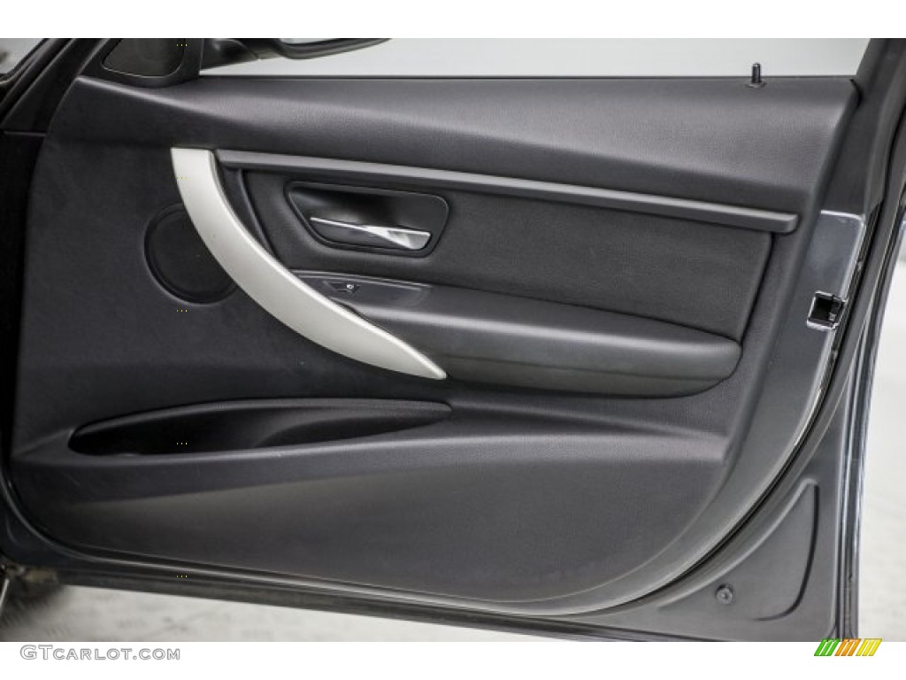 2014 3 Series 320i Sedan - Mineral Grey Metallic / Black photo #23