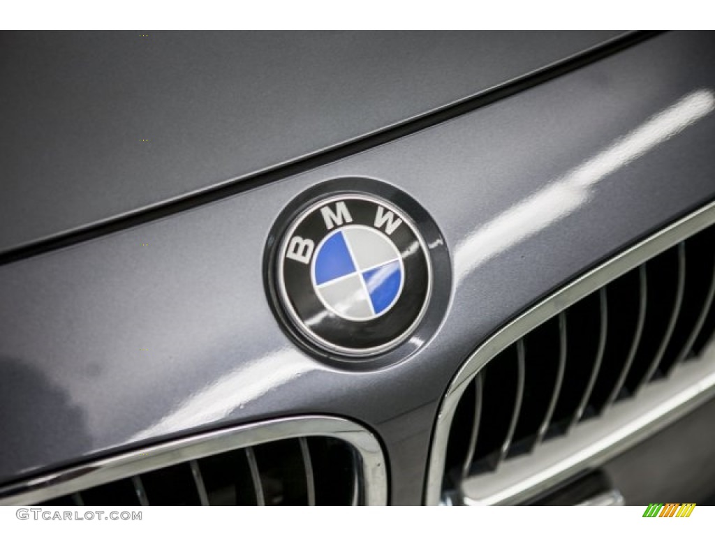 2014 3 Series 320i Sedan - Mineral Grey Metallic / Black photo #28