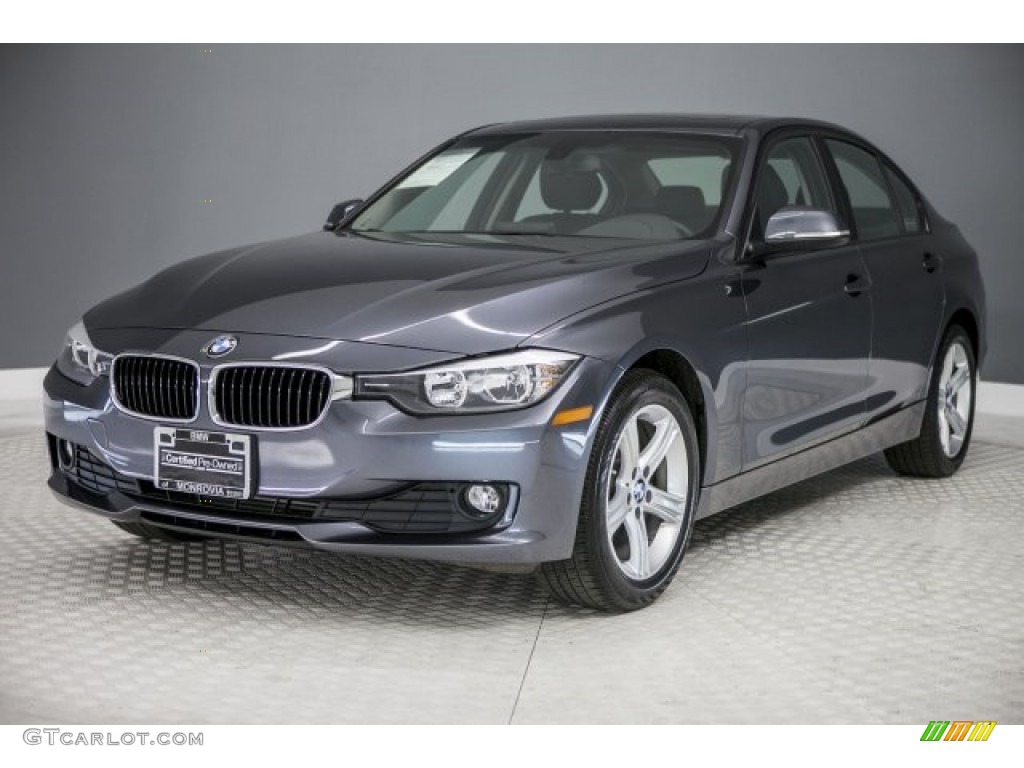 2014 3 Series 320i Sedan - Mineral Grey Metallic / Black photo #31