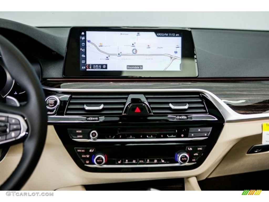 2017 5 Series 530i Sedan - Jet Black / Canberra Beige photo #6