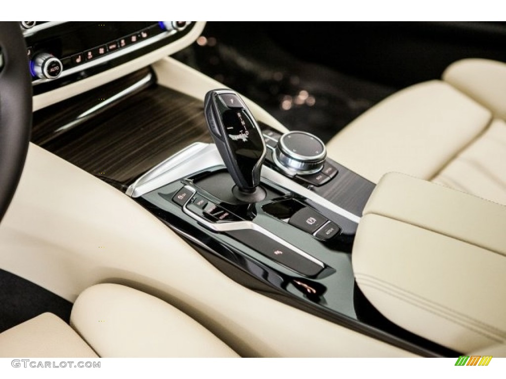 2017 5 Series 530i Sedan - Jet Black / Canberra Beige photo #7