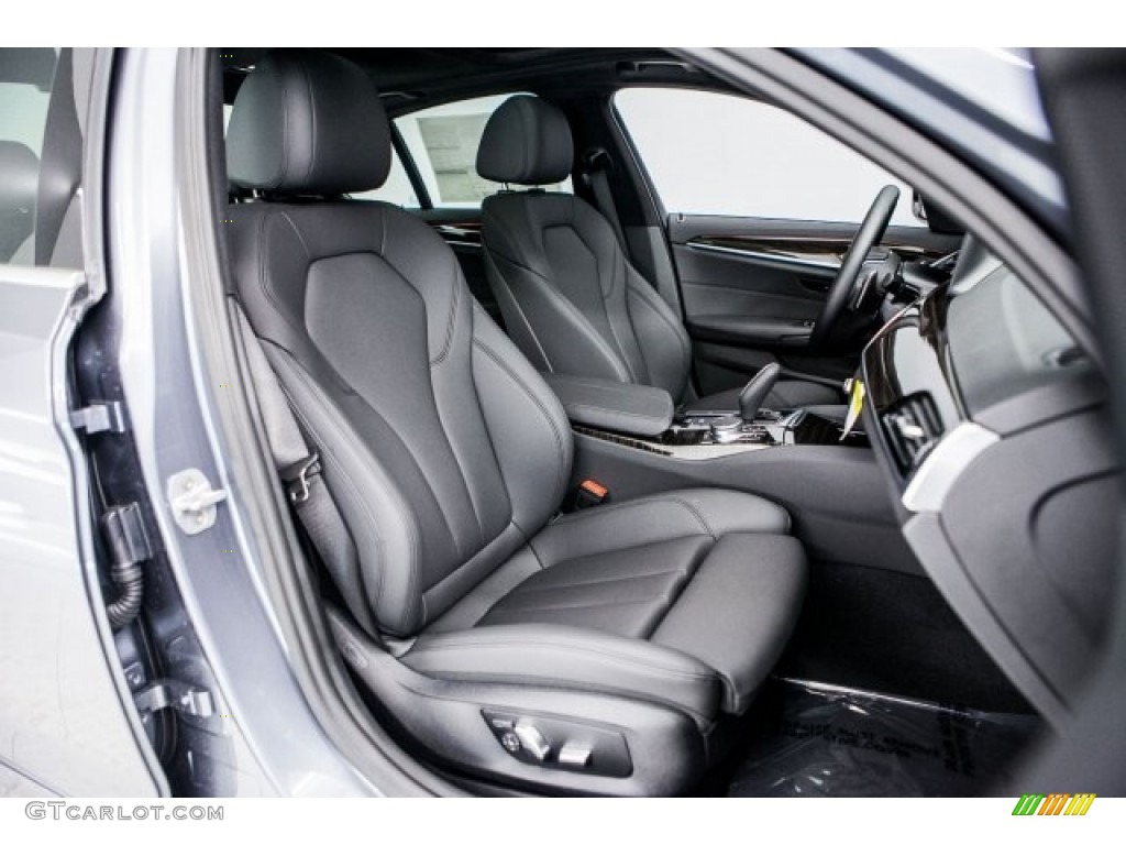 2017 5 Series 530i Sedan - Bluestone Metallic / Black photo #2
