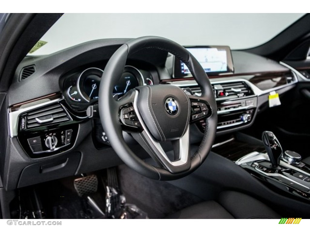 2017 5 Series 530i Sedan - Bluestone Metallic / Black photo #5