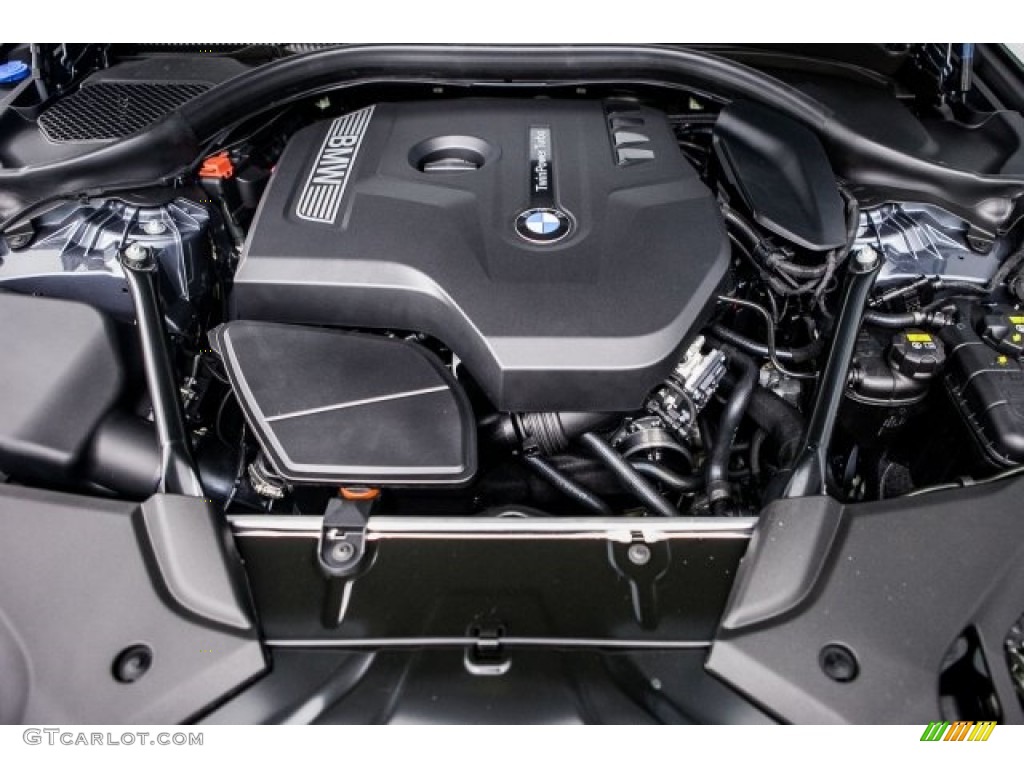 2017 5 Series 530i Sedan - Bluestone Metallic / Black photo #8