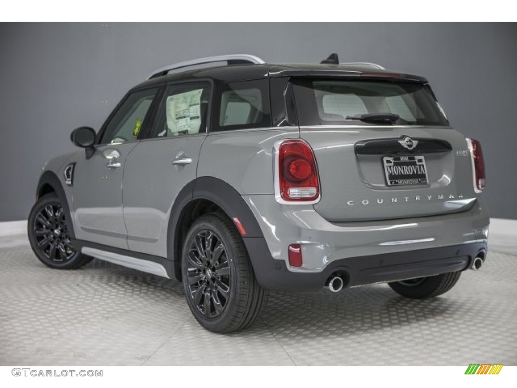 2017 Countryman Cooper S - Moonwalk Grey Metallic / Carbon Black photo #3