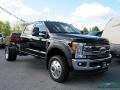 2017 Shadow Black Ford F450 Super Duty Lariat Crew Cab 4x4 Chassis  photo #8