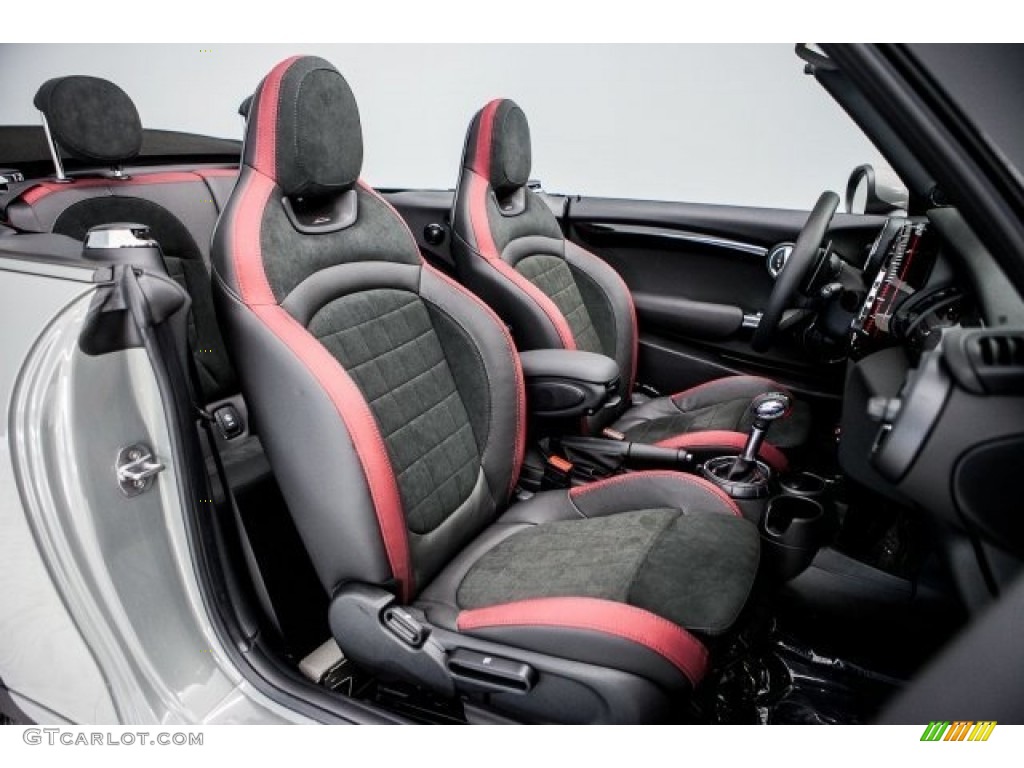 JCW Carbon Black w/Dinamica Interior 2017 Mini Convertible John Cooper Works Photo #120126194