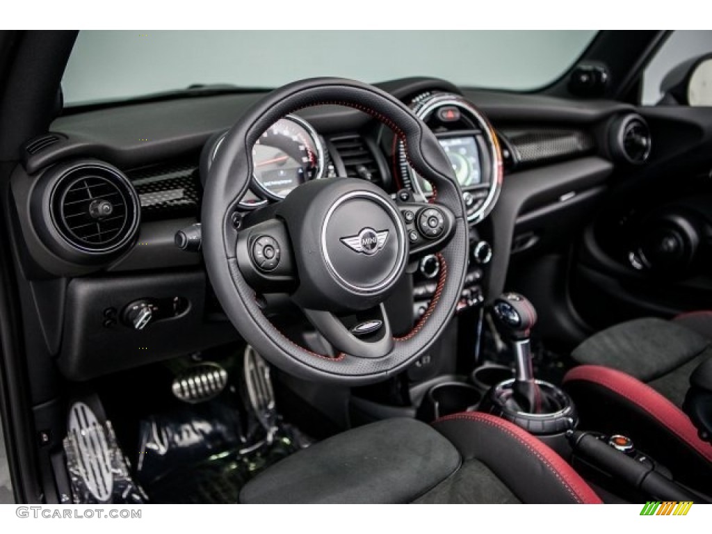 2017 Mini Convertible John Cooper Works JCW Carbon Black w/Dinamica Dashboard Photo #120126254