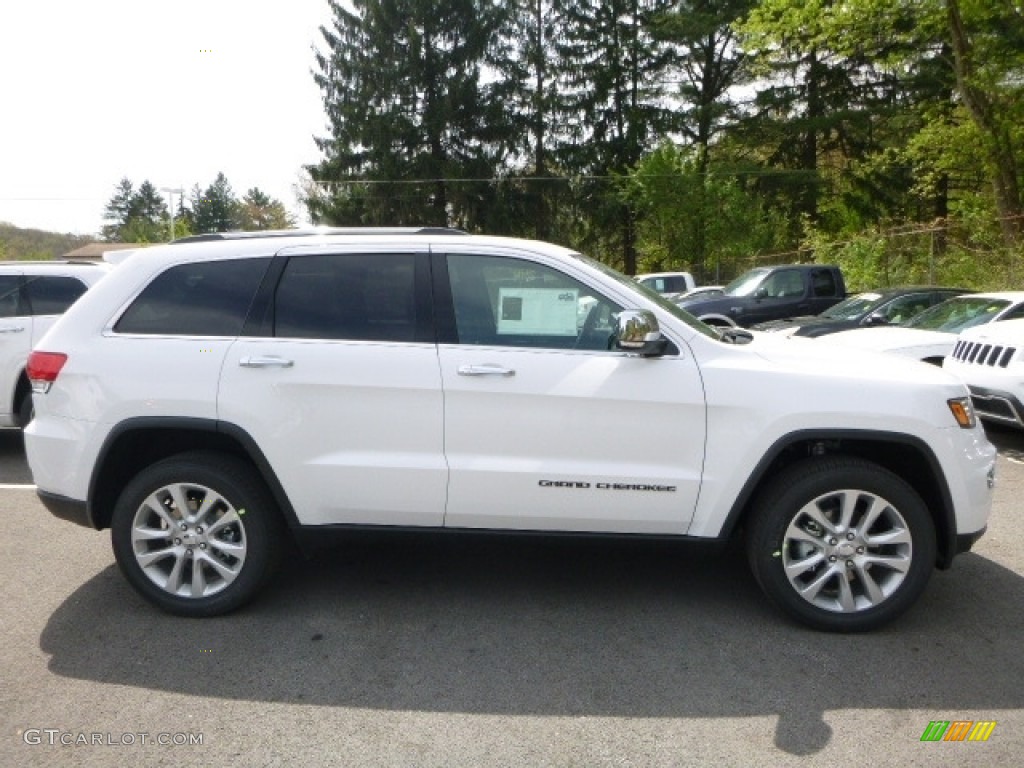 2017 Grand Cherokee Limited 4x4 - Bright White / Black photo #6