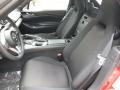 2017 Mazda MX-5 Miata Black Interior Front Seat Photo