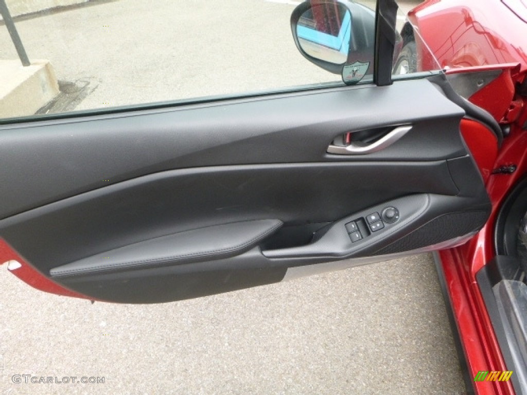 2017 Mazda MX-5 Miata Sport Black Door Panel Photo #120127172