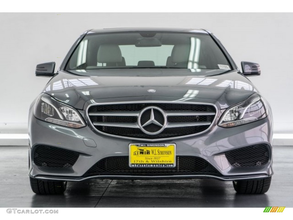 2016 E 350 Sedan - Selenite Grey Metallic / Crystal Grey/Black photo #2