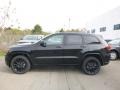 2017 Diamond Black Crystal Pearl Jeep Grand Cherokee Laredo 4x4  photo #3