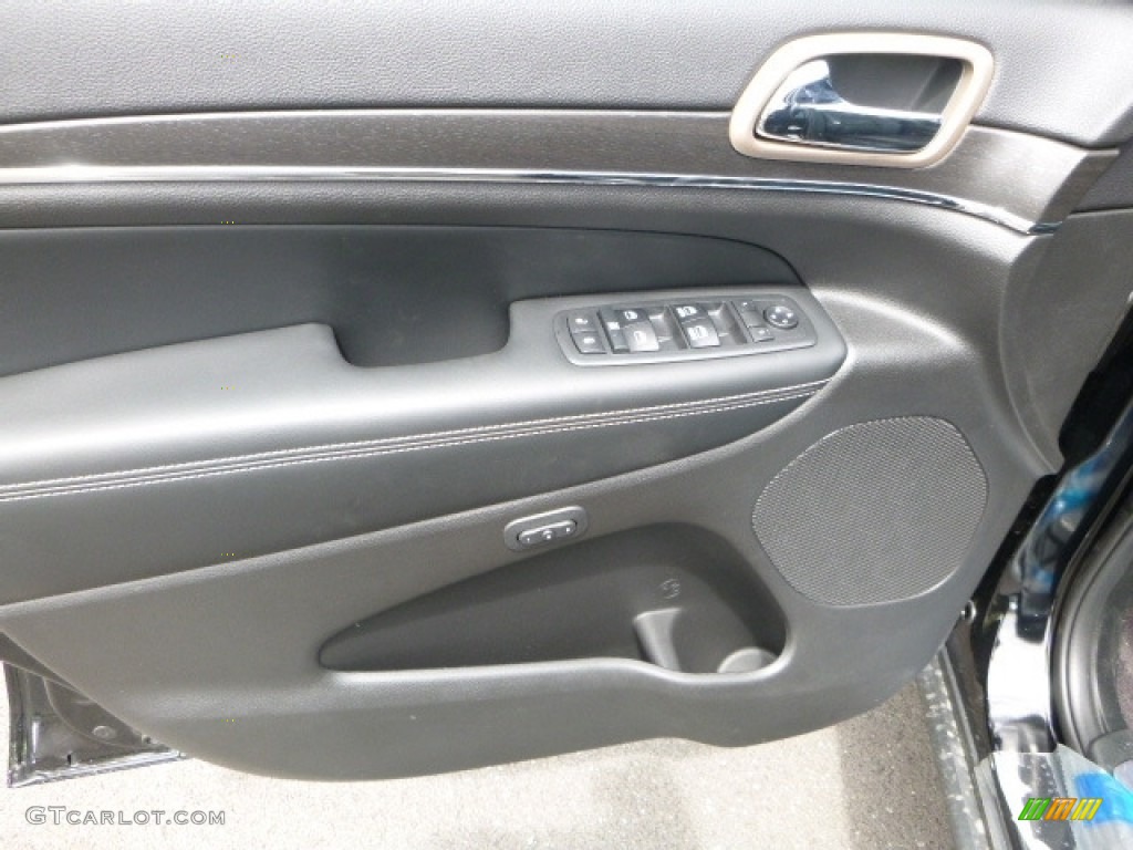 2017 Grand Cherokee Limited 4x4 - Diamond Black Crystal Pearl / Black photo #13