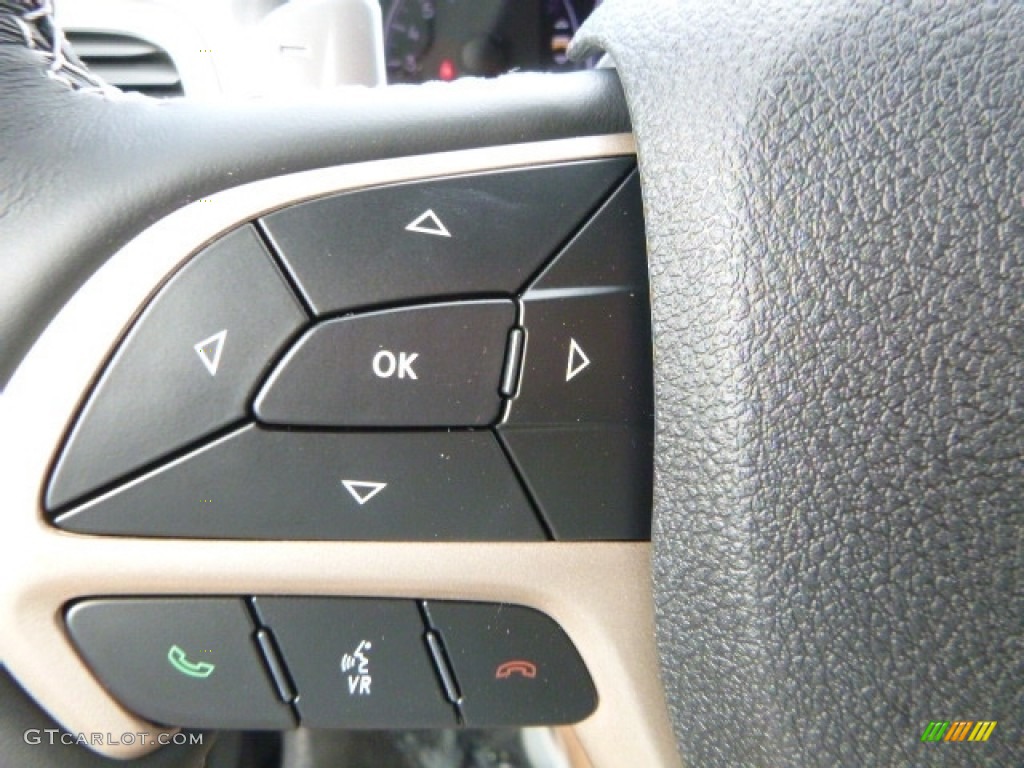 2017 Grand Cherokee Limited 4x4 - Diamond Black Crystal Pearl / Black photo #20