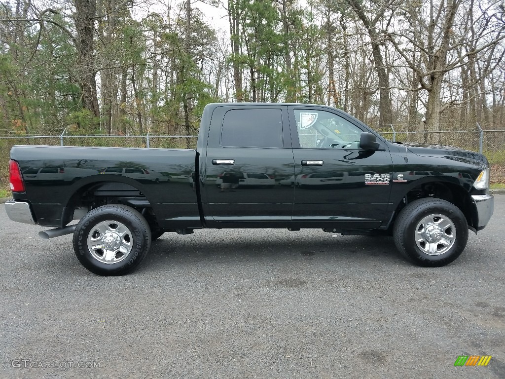 Black Forest Green Pearl 2017 Ram 2500 Big Horn Crew Cab 4x4 Exterior Photo #120129368