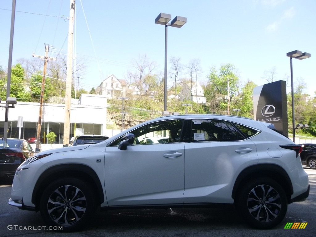 2017 NX 200t F Sport AWD - Ultra White / Rioja Red photo #3
