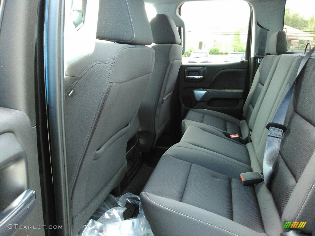2017 Silverado 1500 LT Double Cab 4x4 - Black / Jet Black photo #4