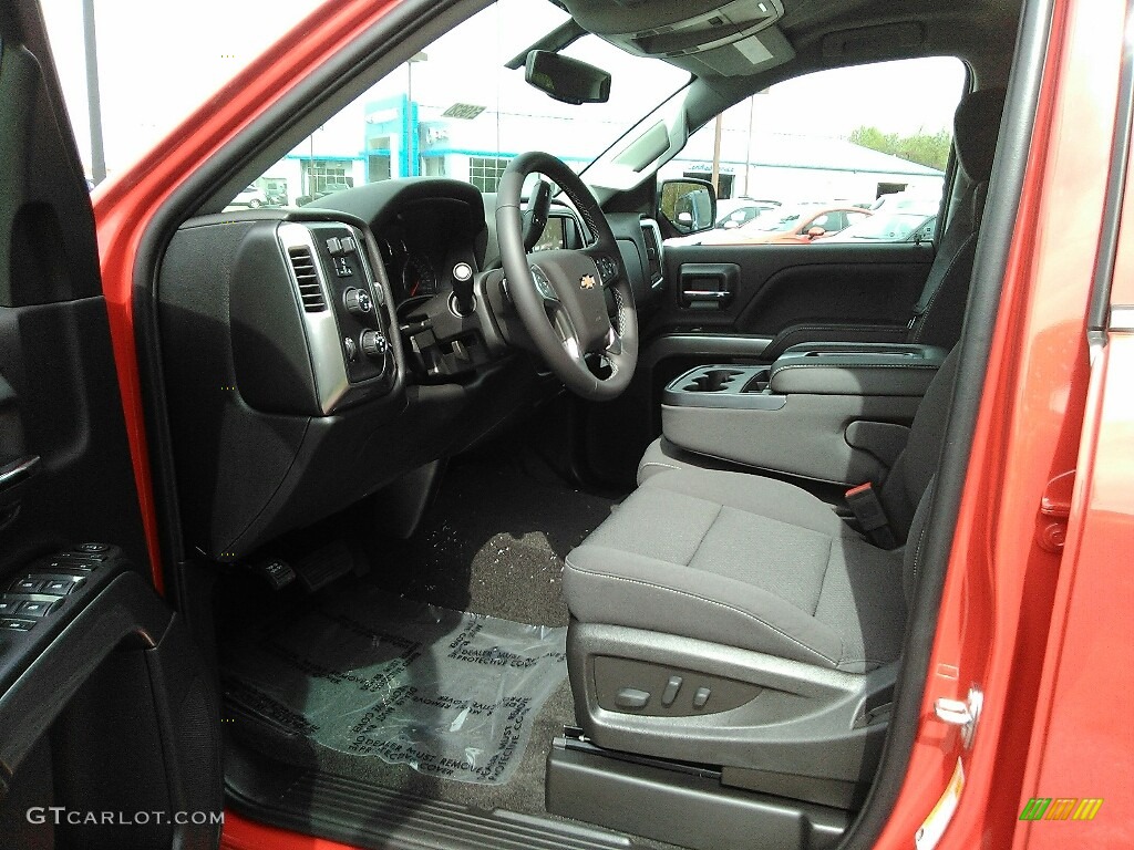 2017 Silverado 1500 LT Double Cab 4x4 - Red Hot / Jet Black photo #4