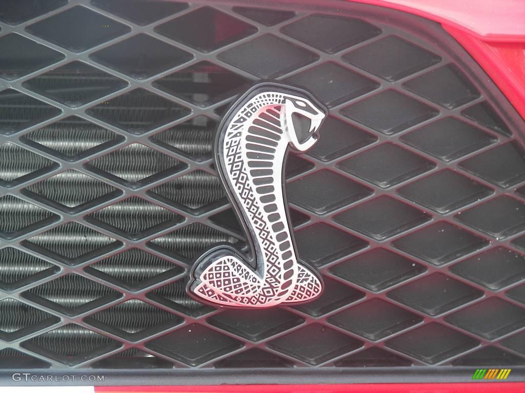 2008 Mustang Shelby GT500 Coupe - Torch Red / Black photo #10