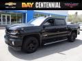 2016 Black Chevrolet Silverado 1500 LTZ Crew Cab 4x4  photo #1