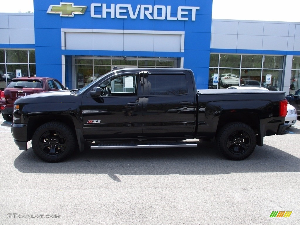 2016 Silverado 1500 LTZ Crew Cab 4x4 - Black / Jet Black photo #2