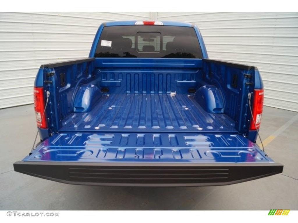 2017 F150 XLT SuperCrew - Lightning Blue / Black photo #8