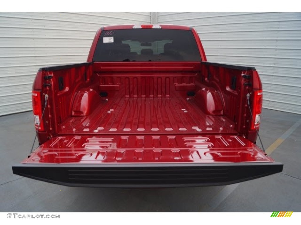 2017 F150 XLT SuperCrew - Ruby Red / Black photo #8