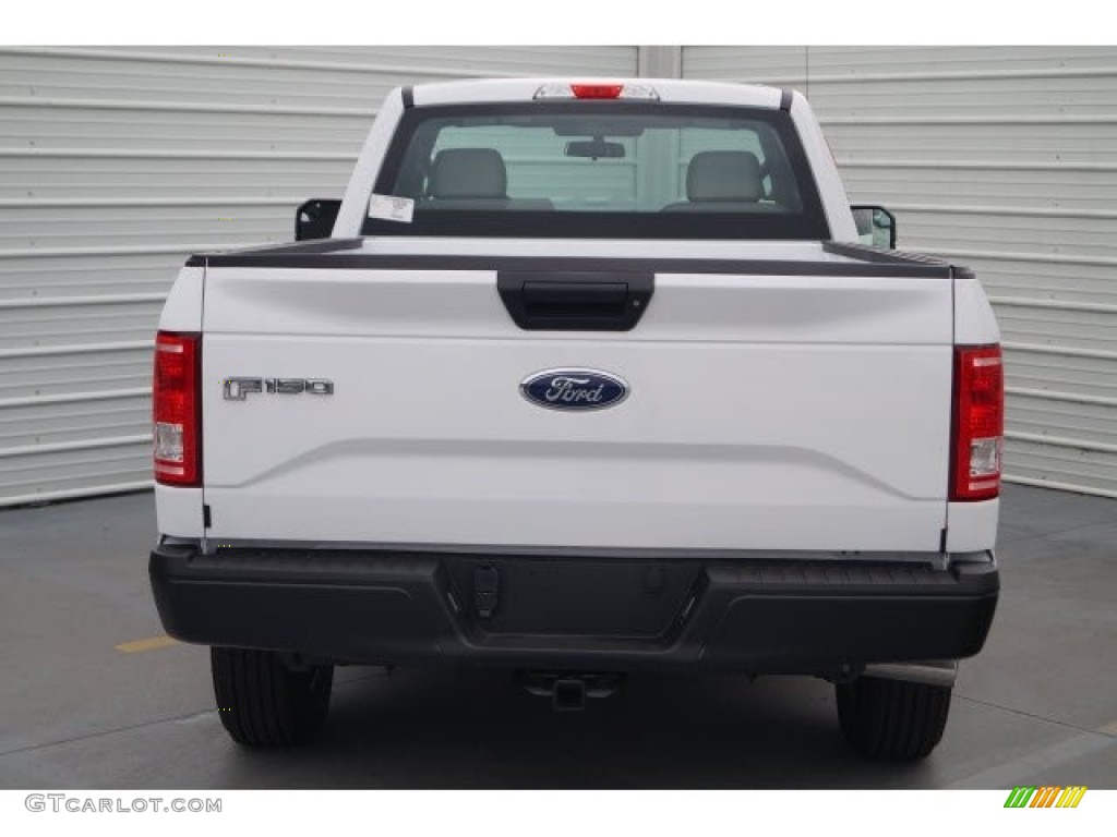 2017 F150 XL Regular Cab - Oxford White / Earth Gray photo #5