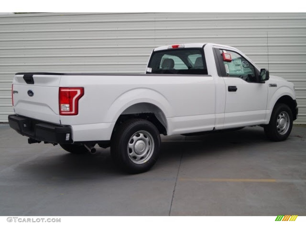 2017 F150 XL Regular Cab - Oxford White / Earth Gray photo #6
