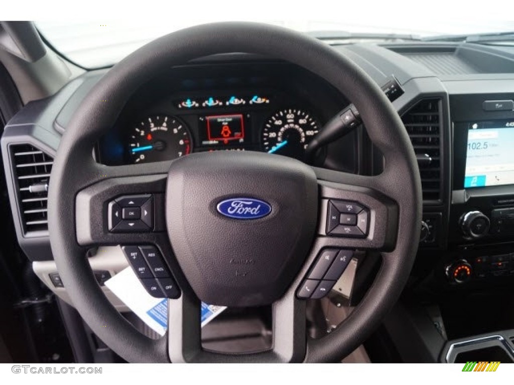 2017 F150 XL SuperCab 4x4 - Shadow Black / Black photo #14