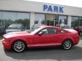 2008 Torch Red Ford Mustang Shelby GT500 Coupe  photo #26
