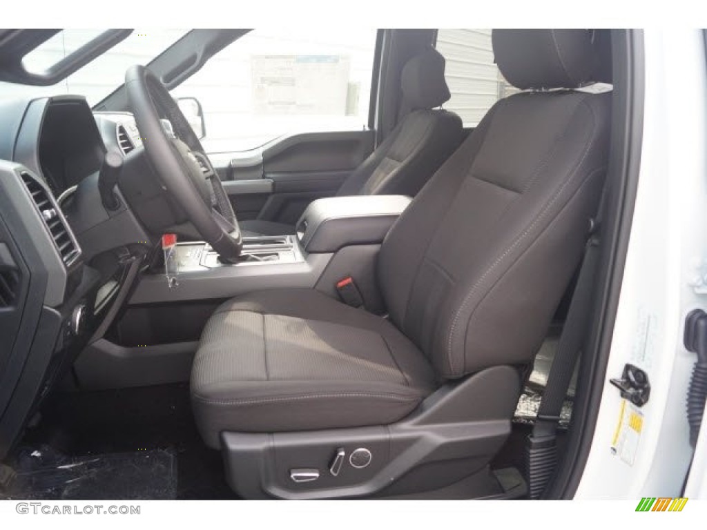 2017 F150 XLT SuperCrew 4x4 - Oxford White / Black photo #13