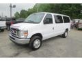 2010 Oxford White Ford E Series Van E350 XL Passenger  photo #1