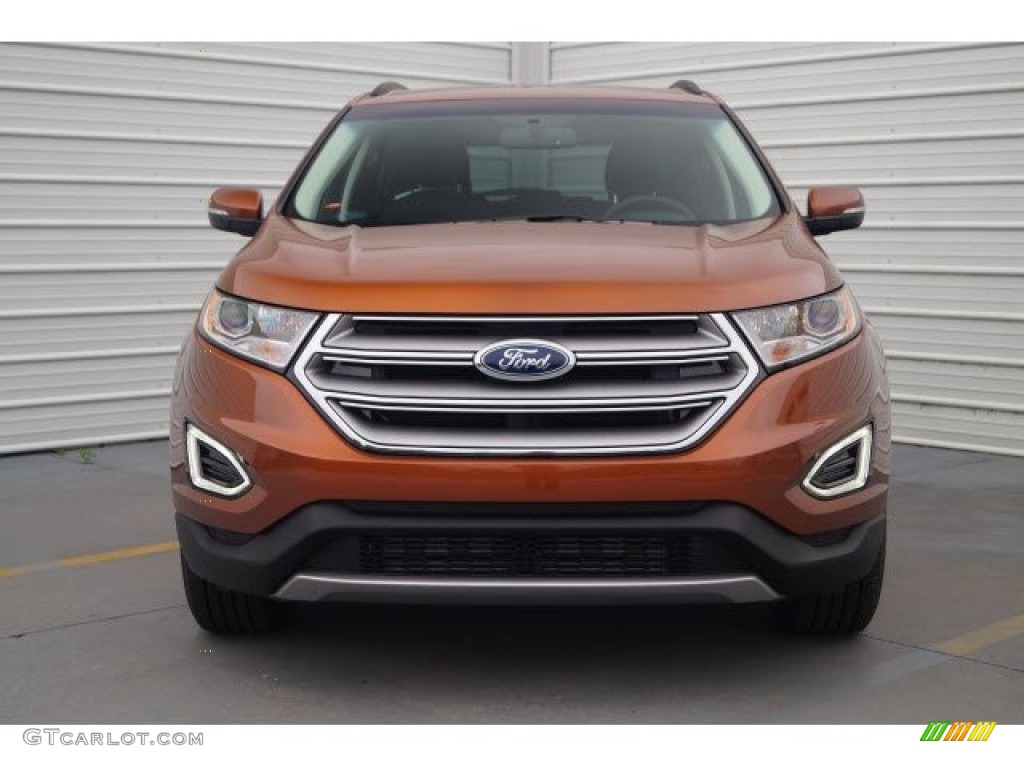 2017 Edge SEL AWD - Canyon Ridge Metallic / Ebony photo #2