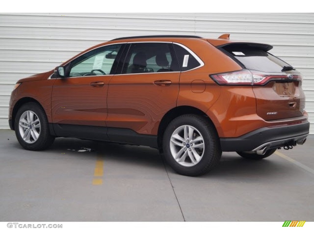 2017 Edge SEL AWD - Canyon Ridge Metallic / Ebony photo #4