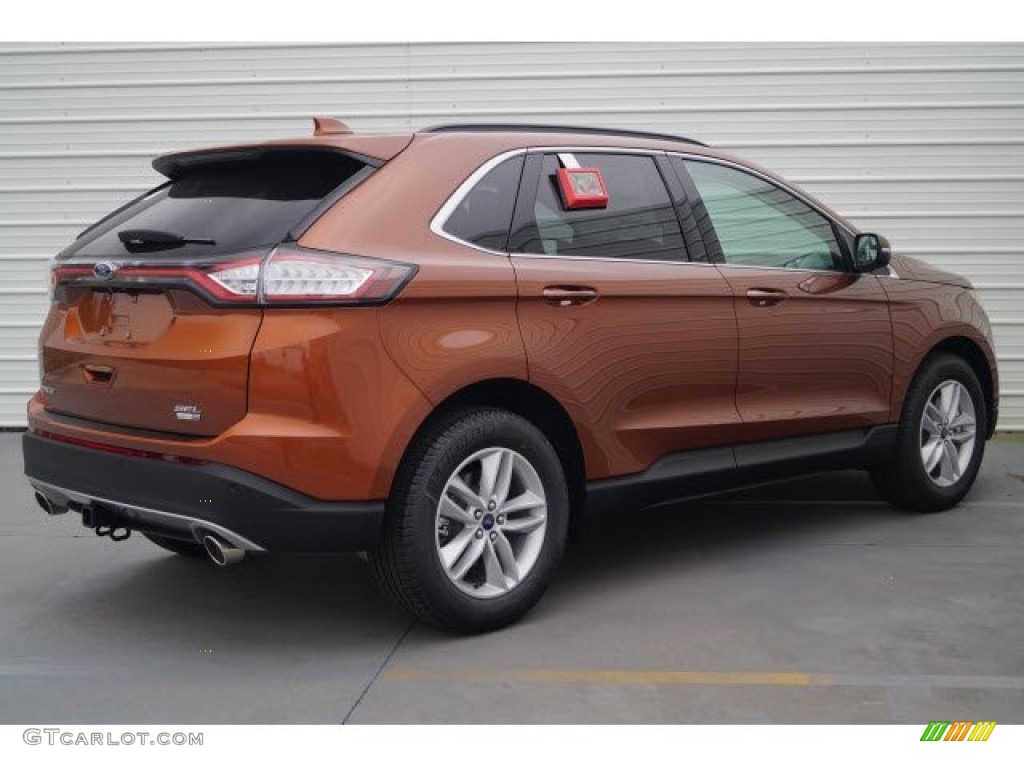 2017 Edge SEL AWD - Canyon Ridge Metallic / Ebony photo #6
