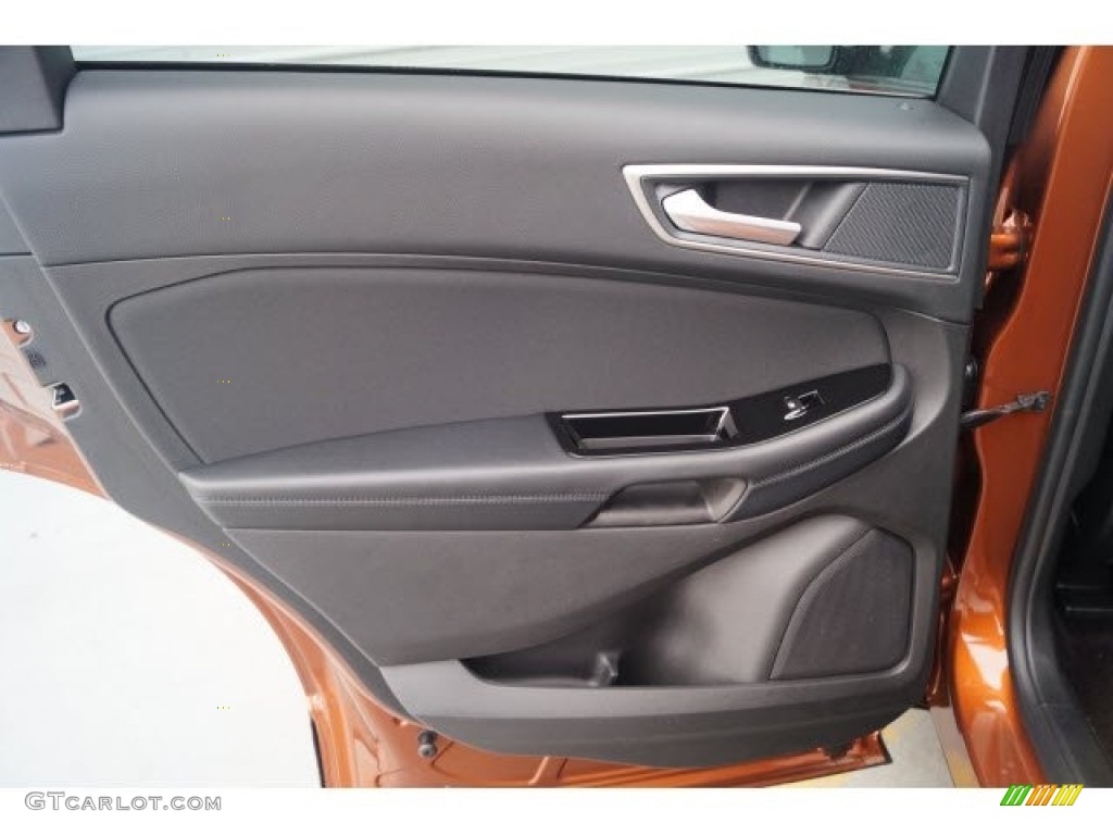 2017 Edge SEL AWD - Canyon Ridge Metallic / Ebony photo #9