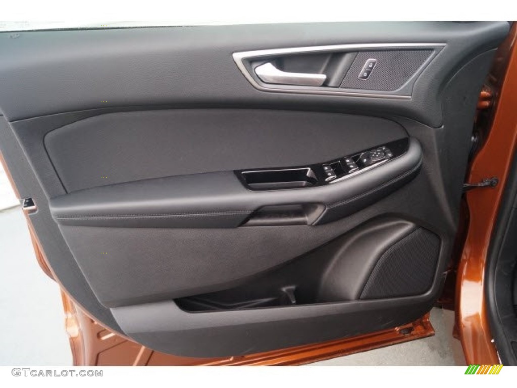 2017 Edge SEL AWD - Canyon Ridge Metallic / Ebony photo #11