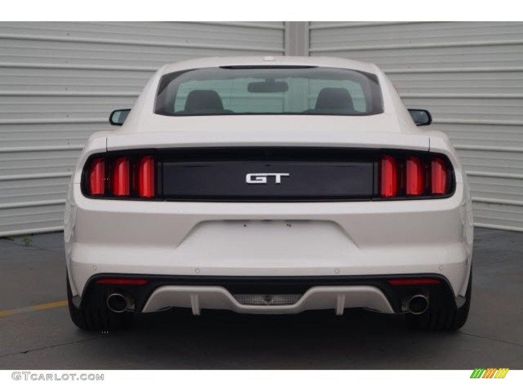 2017 Mustang GT Premium Coupe - White Platinum / Ebony photo #5