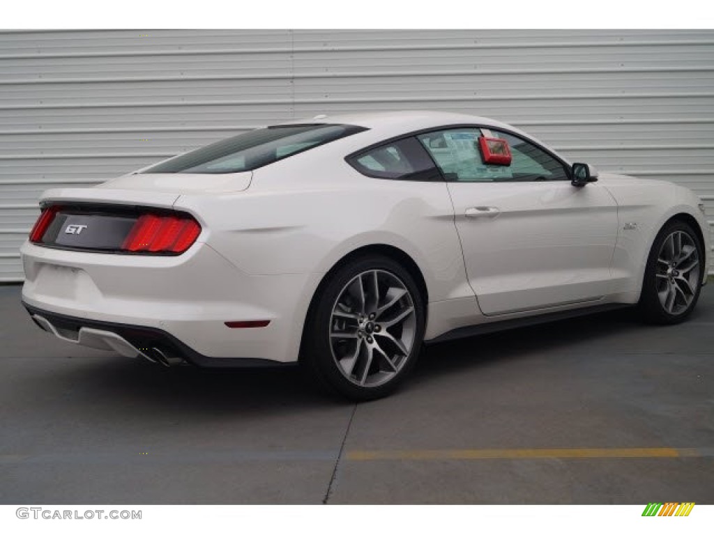 2017 Mustang GT Premium Coupe - White Platinum / Ebony photo #6