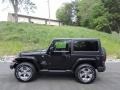 2017 Black Jeep Wrangler Sahara 4x4  photo #1