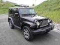 2017 Black Jeep Wrangler Sahara 4x4  photo #4