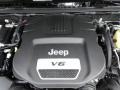 2017 Black Jeep Wrangler Sahara 4x4  photo #10
