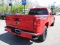2017 Red Hot Chevrolet Silverado 1500 Custom Double Cab 4x4  photo #6
