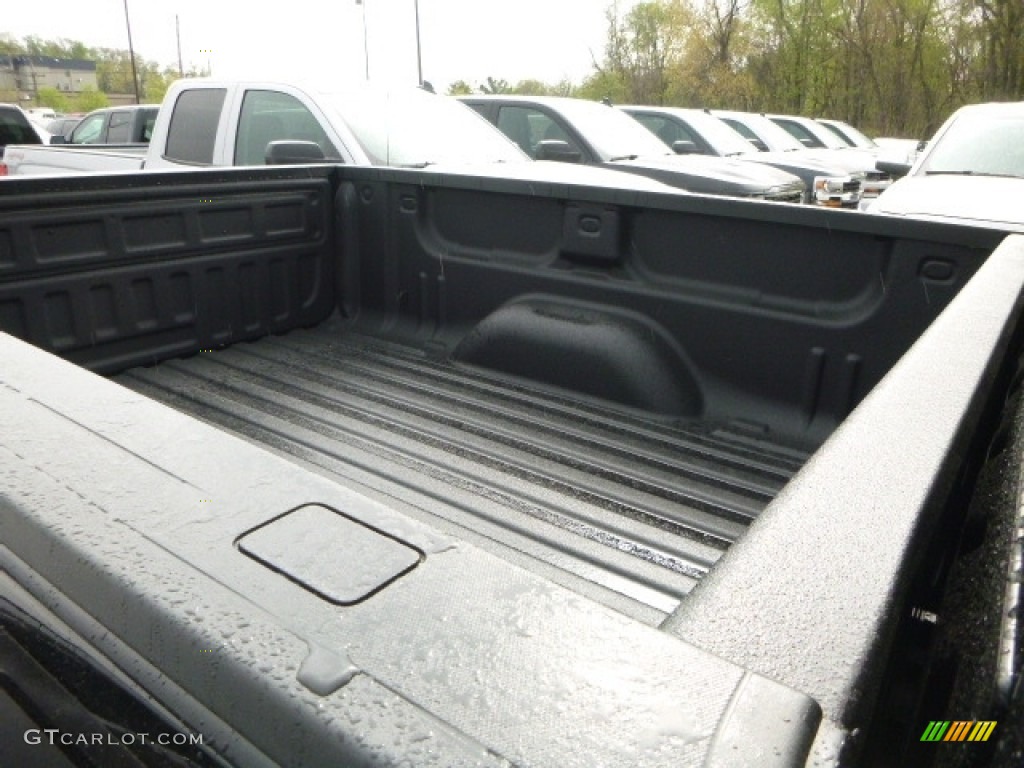 2017 Silverado 1500 Custom Double Cab 4x4 - Black / Dark Ash/Jet Black photo #12