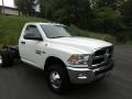 Bright White - 3500 Tradesman Regular Cab 4x4 Chassis Photo No. 4