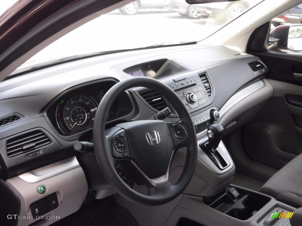 2014 CR-V EX AWD - Basque Red Pearl II / Gray photo #11