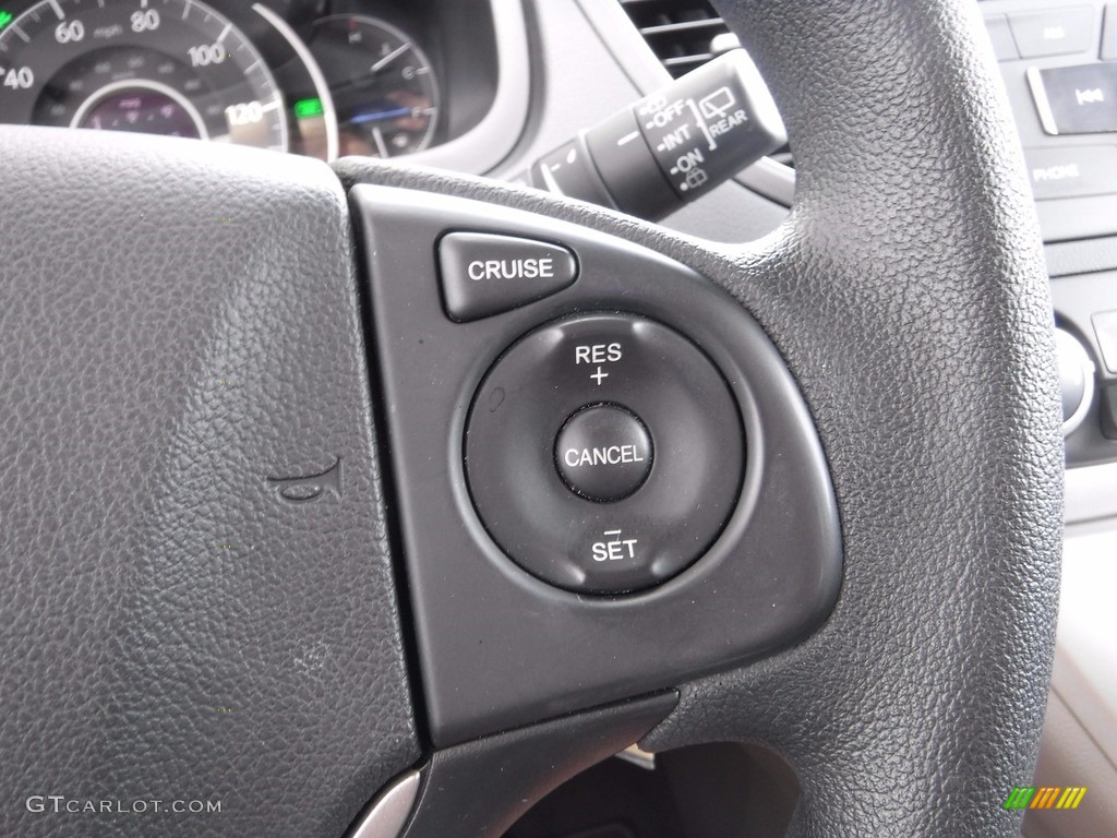 2014 CR-V EX AWD - Basque Red Pearl II / Gray photo #19