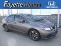 Modern Steel Metallic 2014 Honda Civic EX Sedan